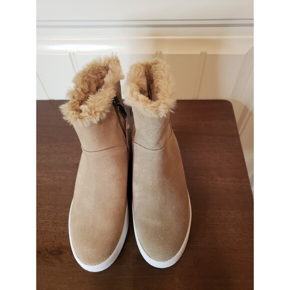 Blondo Womens Haven Waterproof Suede Boots B3496 Sand size 6 M NWT No Box - Picture 7 of 12